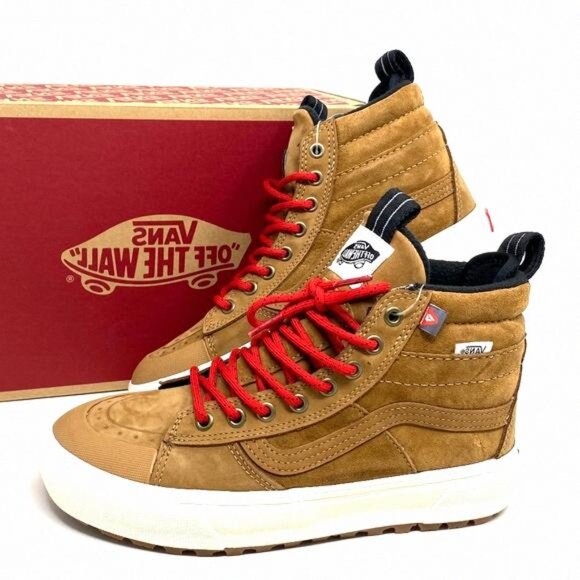 Vans Shoes - VANS Sk8-Hi MTE-2 High Top Suede Lights Brown VN0007NKGWU Sneakers Size Women's